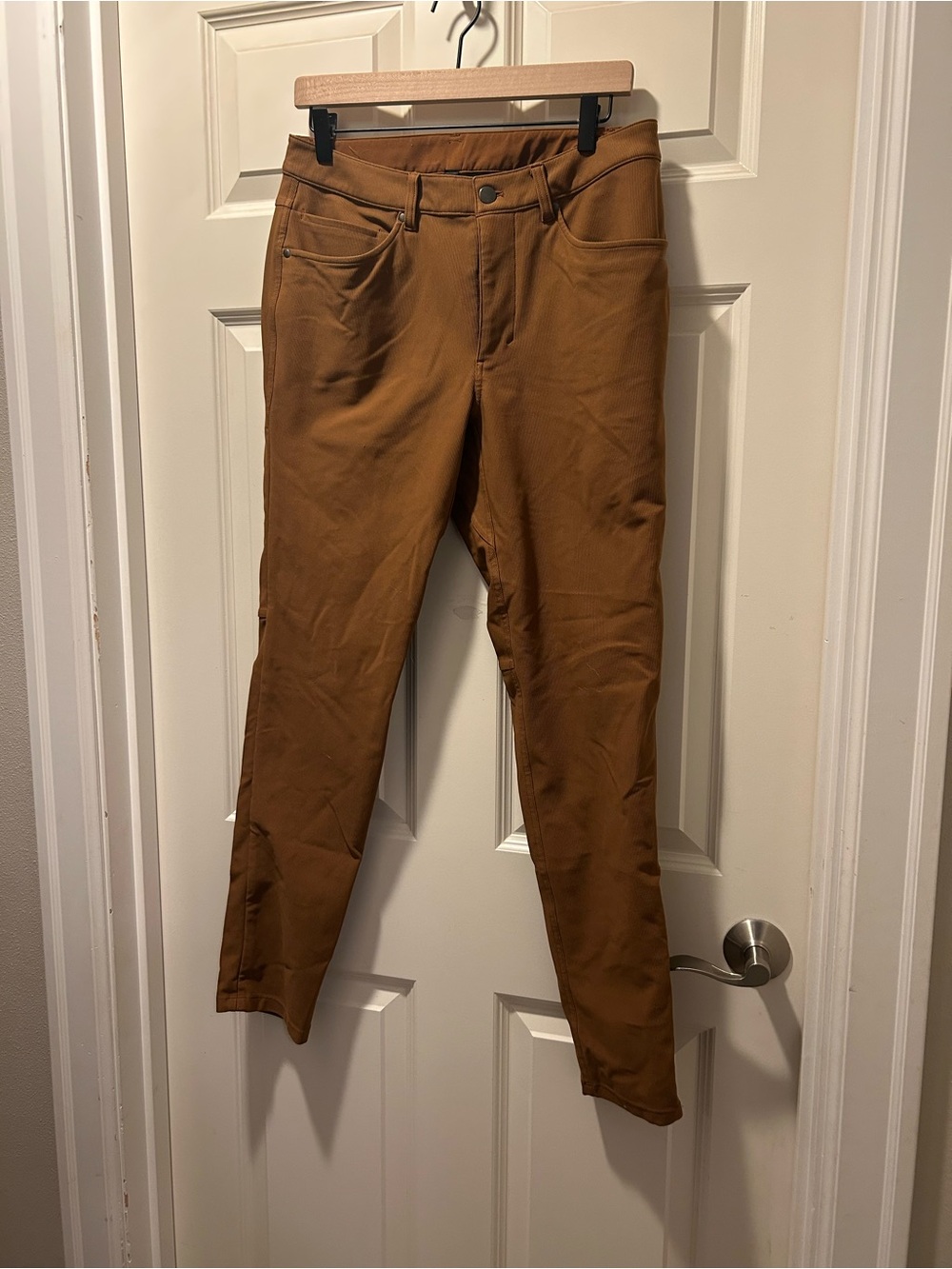 lululemon athletica Tan Workwear-Style Pants